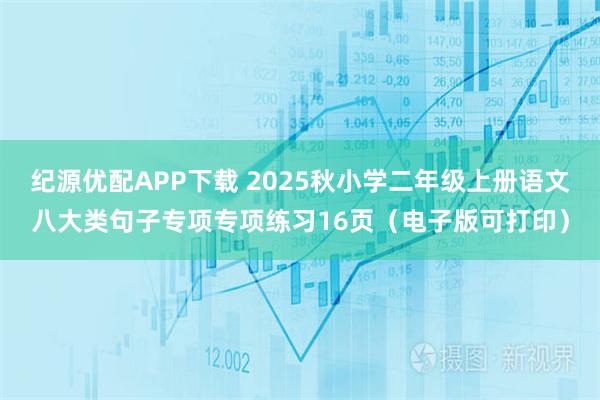 纪源优配APP下载 2025秋小学二年级上册语文八大类句子专项专项练习16页（电子版可打印）