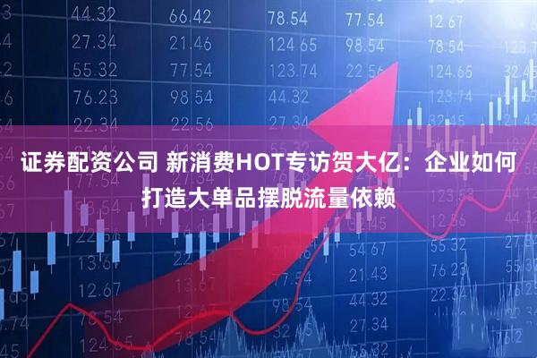 证券配资公司 新消费HOT专访贺大亿：企业如何打造大单品摆脱流量依赖